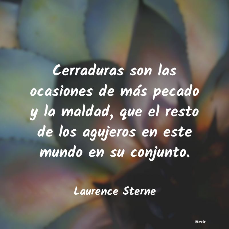 Frases de Laurence Sterne