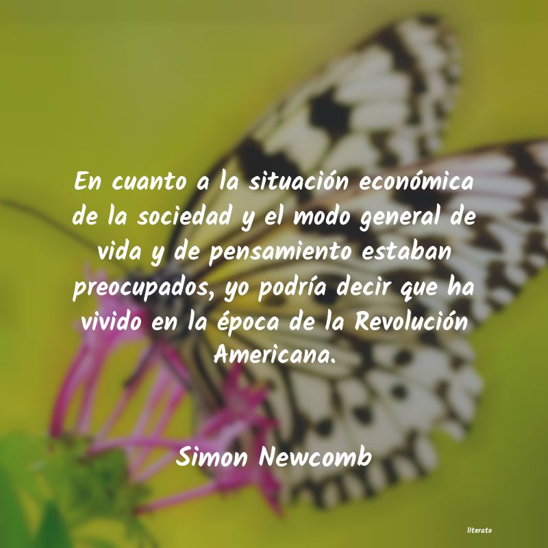 frases de Simon Newcomb