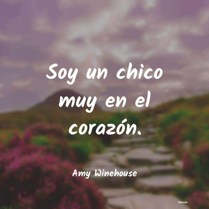 Frases de Amy Winehouse