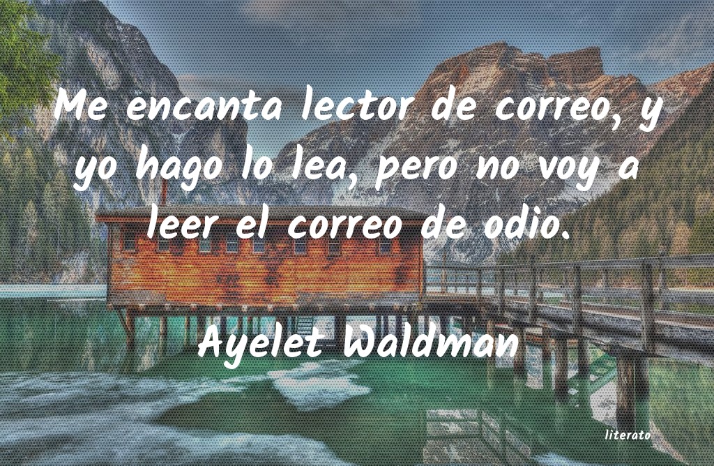 Frases de Ayelet Waldman