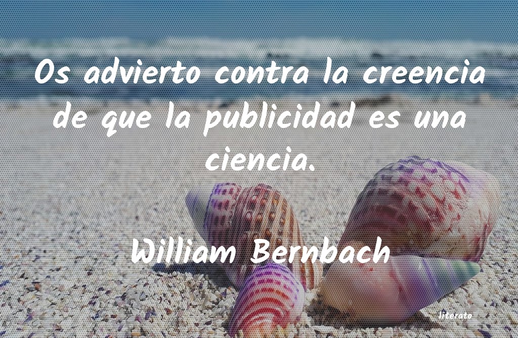 frases de William Bernbach