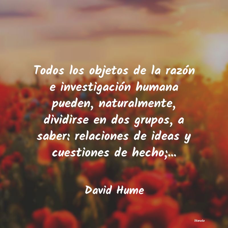 Frases de David Hume