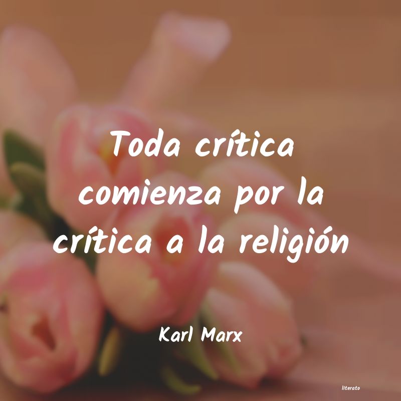 frases de Karl Marx