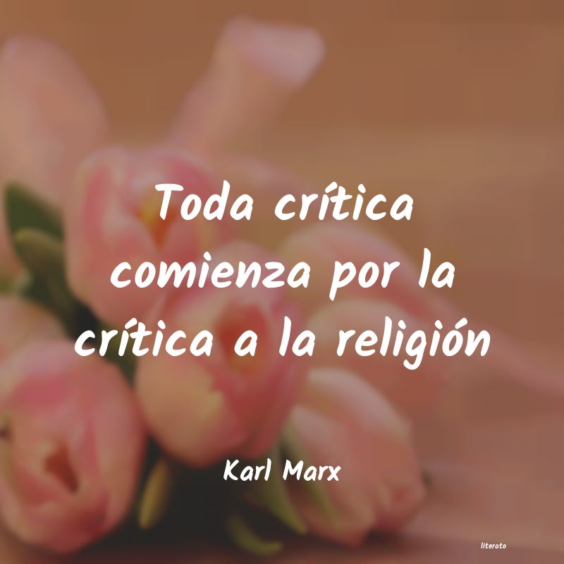 Frases de Karl Marx