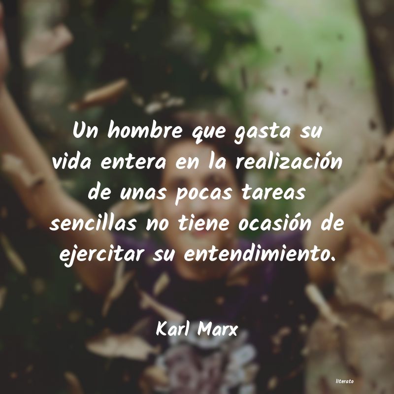 frases de Karl Marx