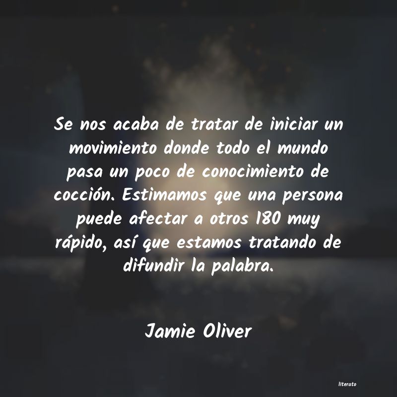 frases de Jamie Oliver