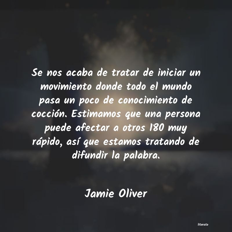 Frases de Jamie Oliver