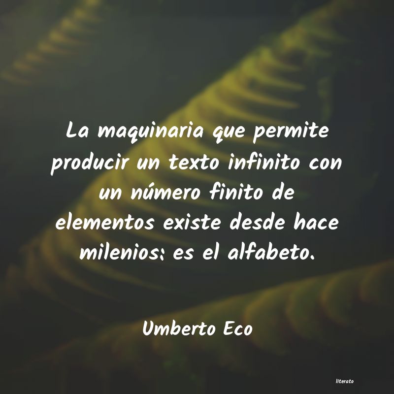 Frases de Umberto Eco