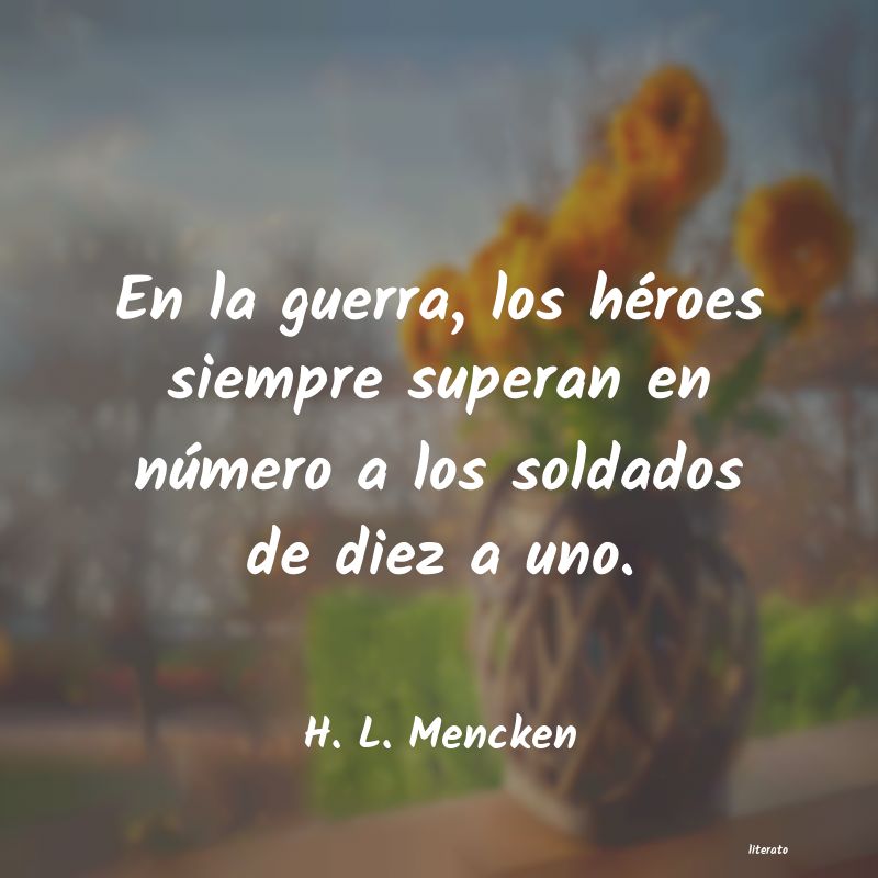 Frases de H. L. Mencken