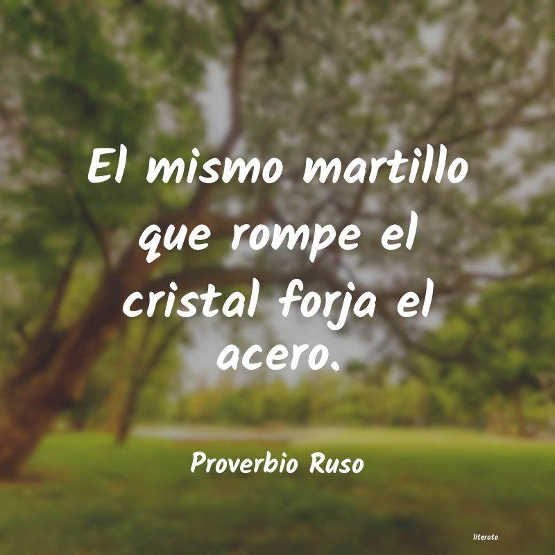 Frases de Proverbio Ruso