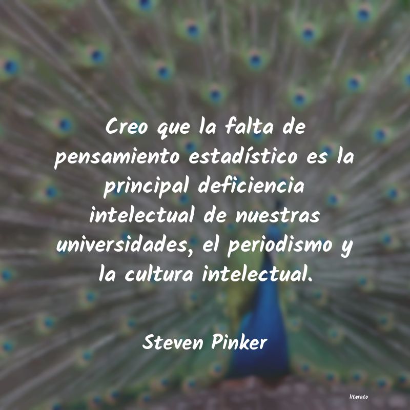 Frases de Steven Pinker