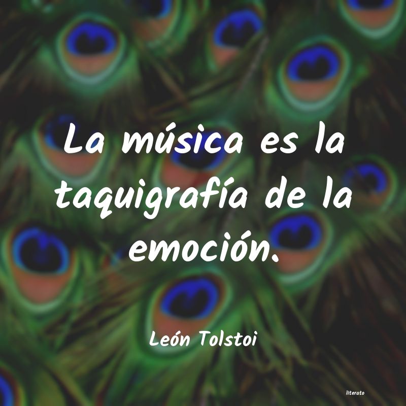 Frases de León Tolstoi