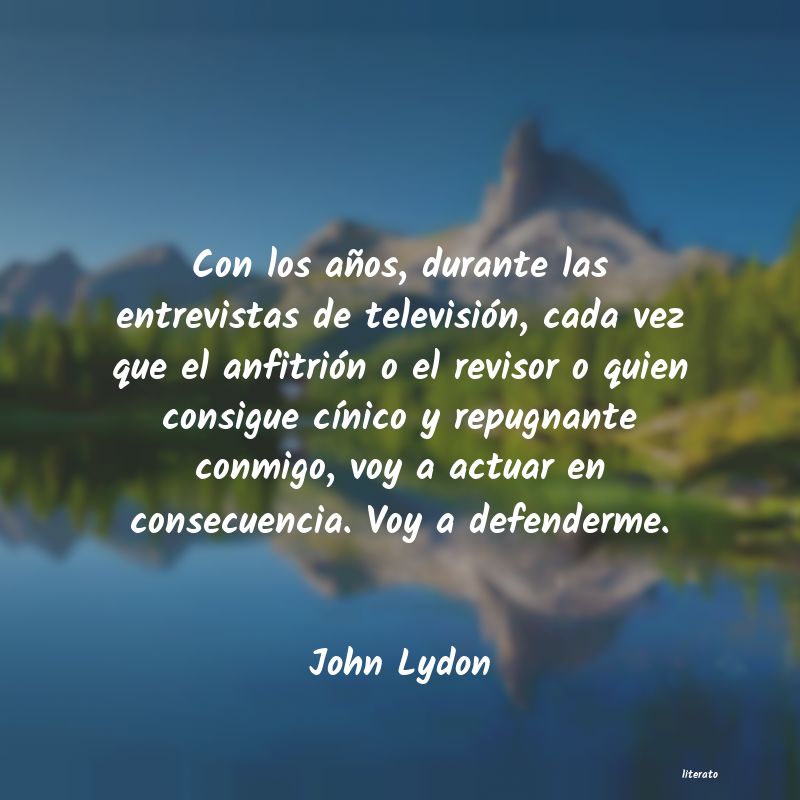 Frases de John Lydon