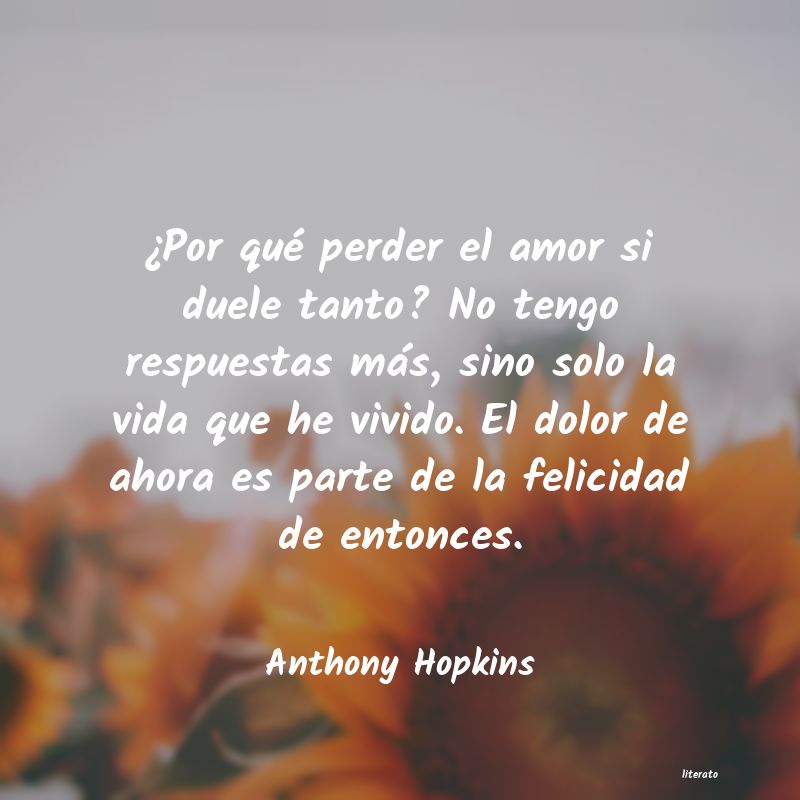 frases de Anthony Hopkins