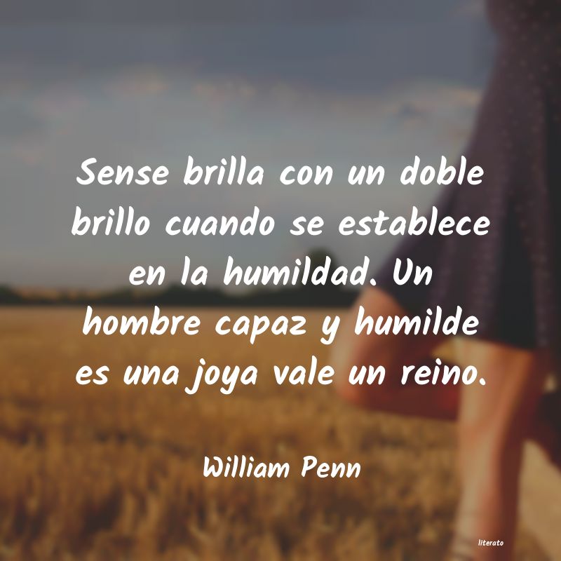 frases de William Penn