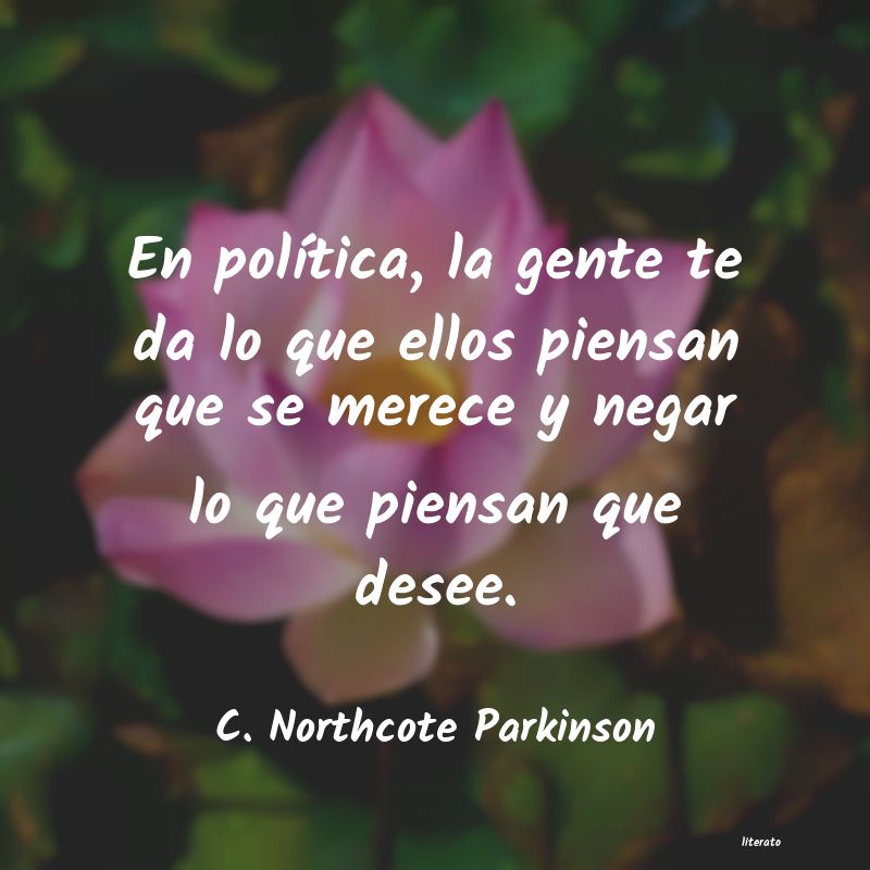frases de C. Northcote Parkinson
