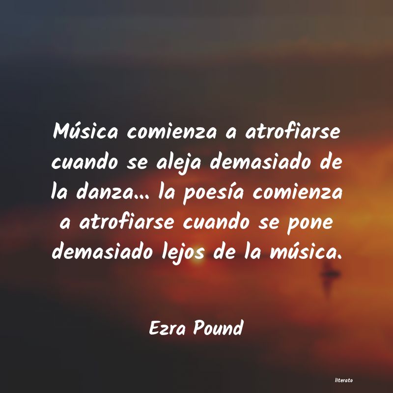 Frases de Ezra Pound