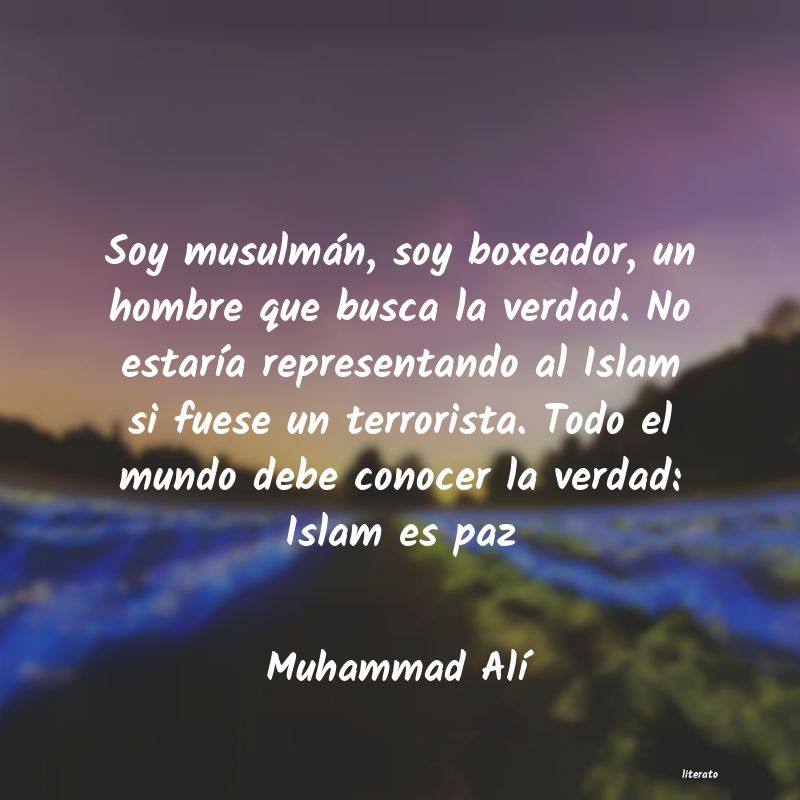 Frases de Muhammad Alí