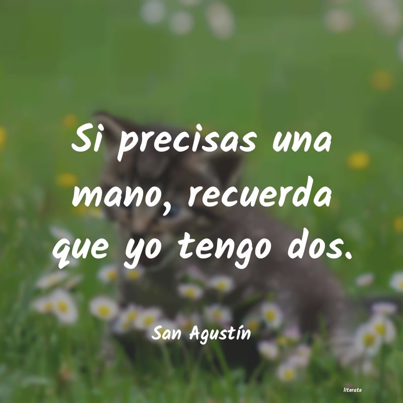 Frases de San Agustín