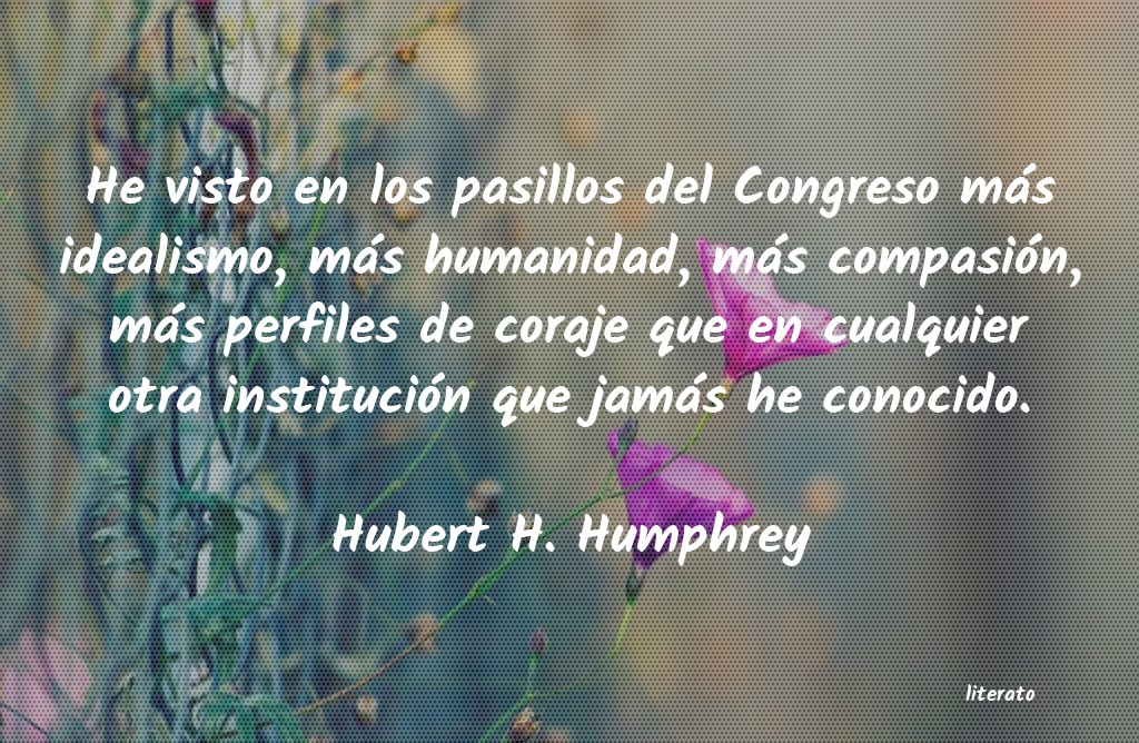 Frases de Hubert H. Humphrey