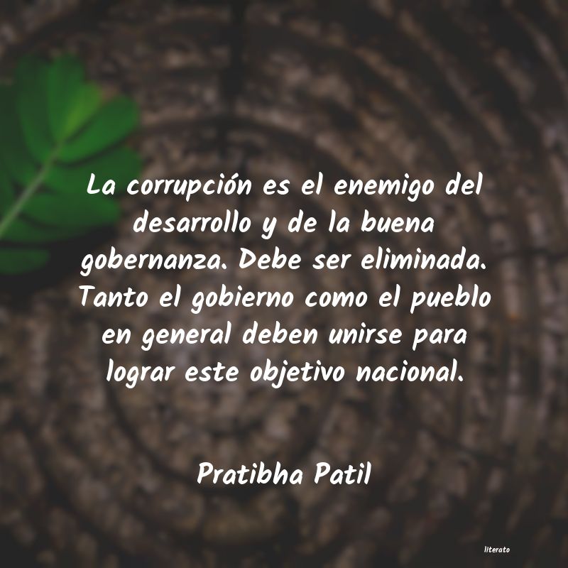 Frases de Pratibha Patil