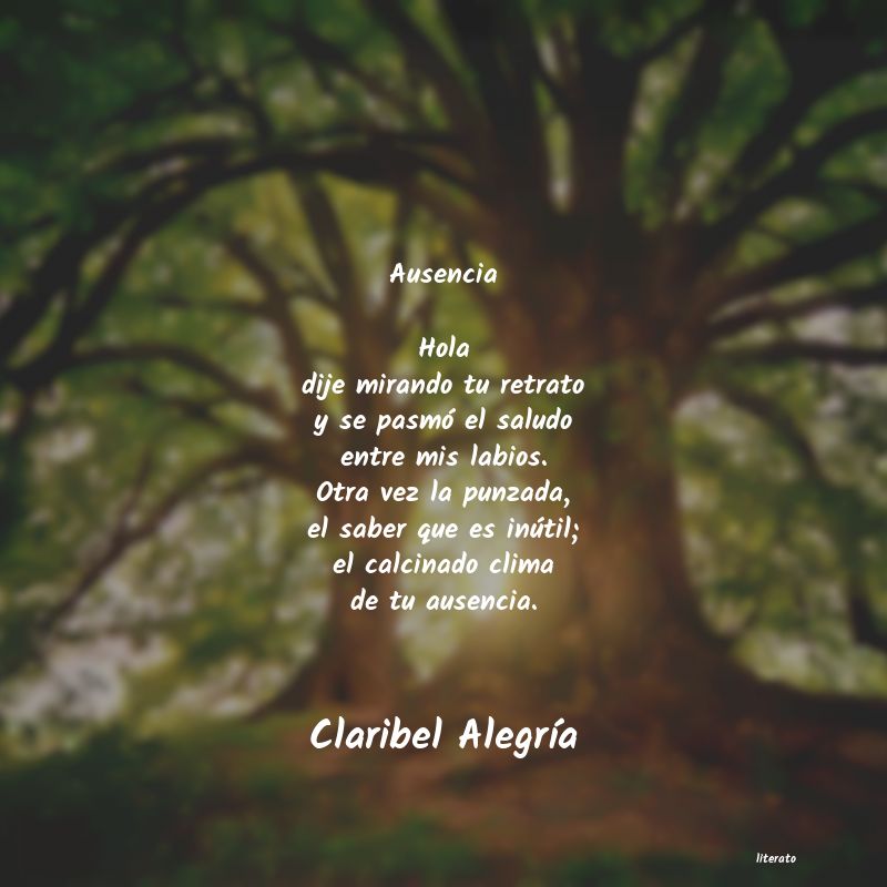 Frases de Claribel Alegría