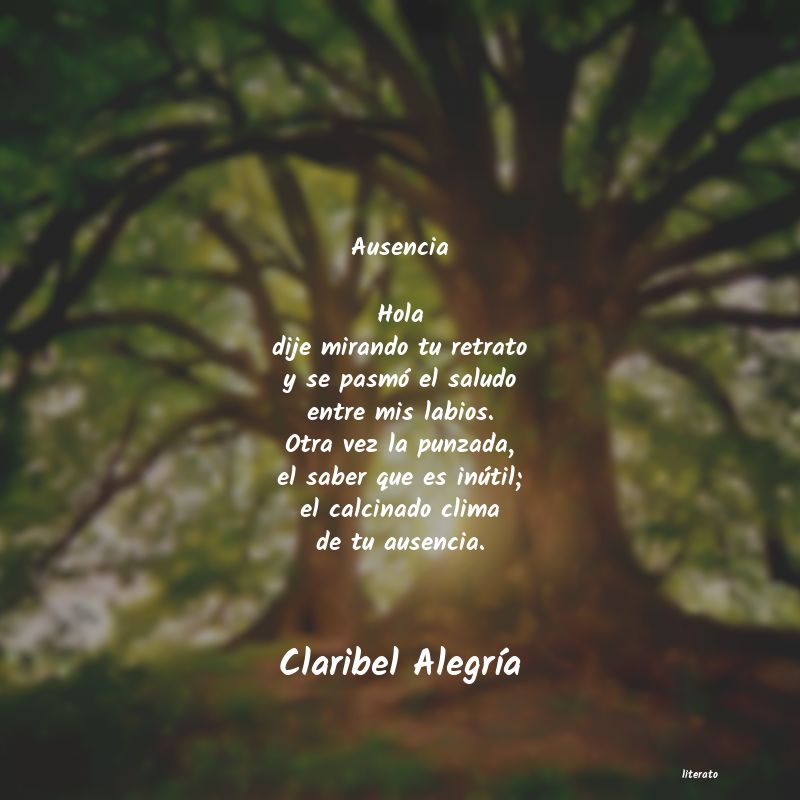 frases de Claribel AlegrÃa