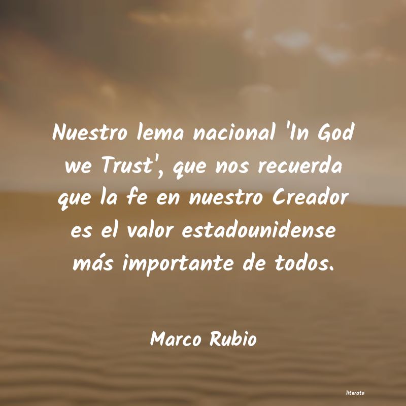 Frases de Marco Rubio