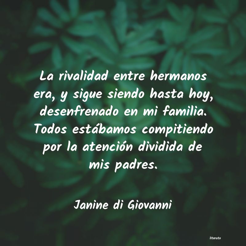 frases de Janine di Giovanni