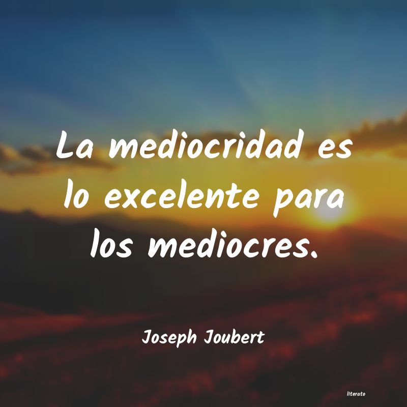 Frases de Joseph Joubert