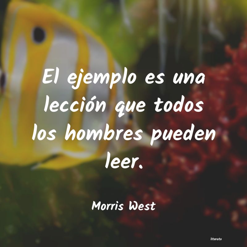 frases de Morris West