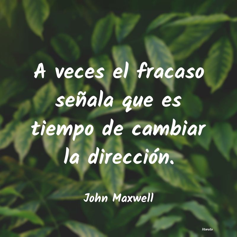 frases de John Maxwell