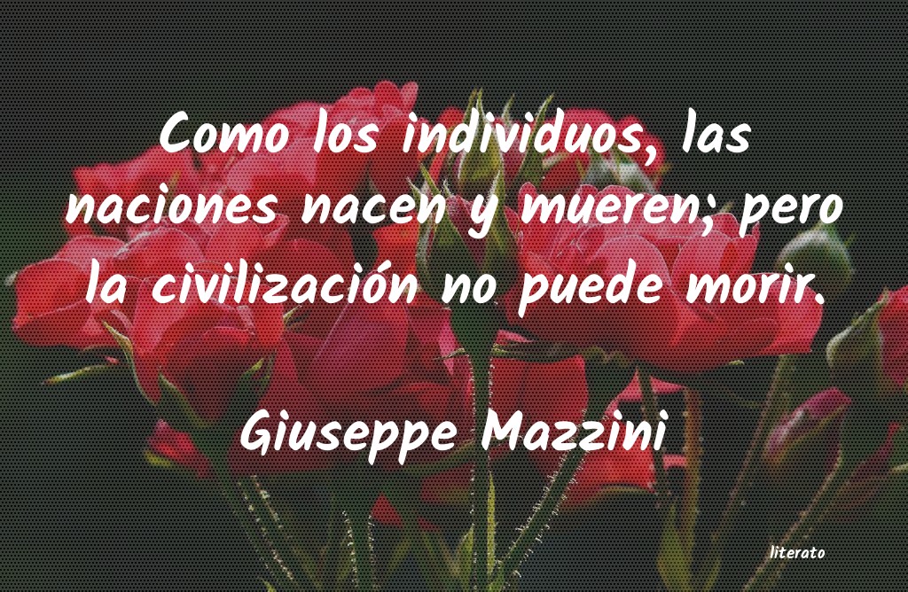 Frases de Giuseppe Mazzini