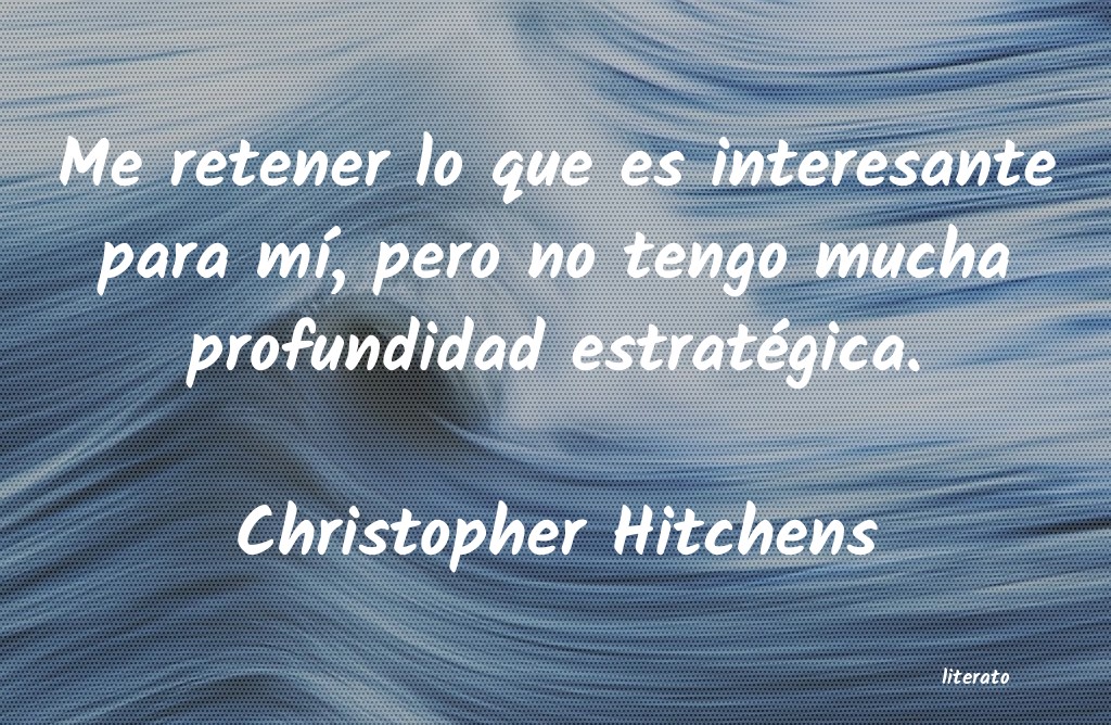 frases de Christopher Hitchens