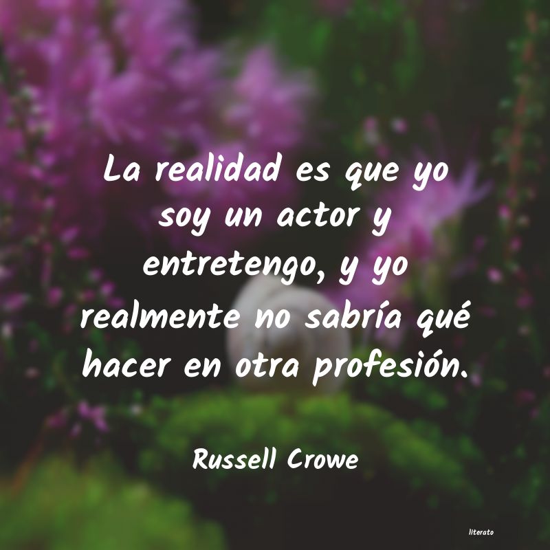 Frases de Russell Crowe