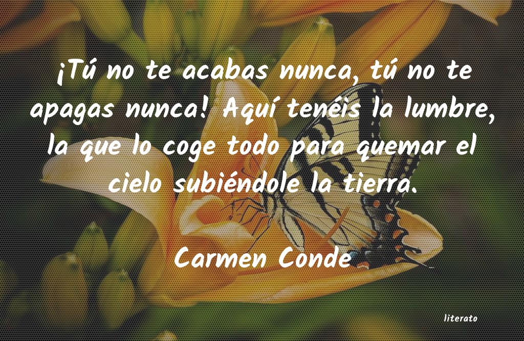 frases de Carmen Conde