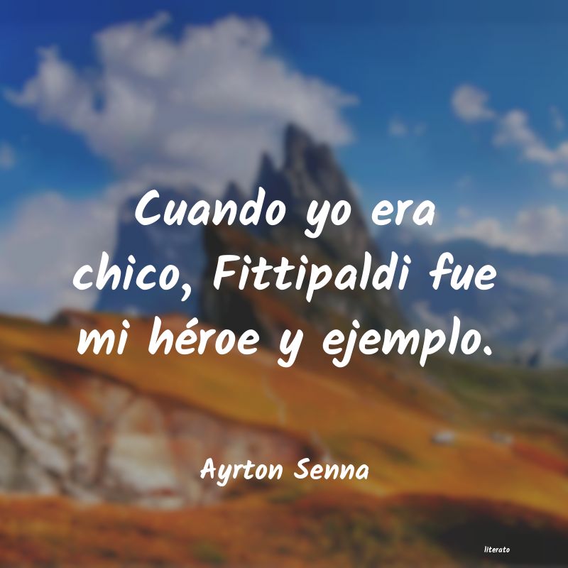 Frases de Ayrton Senna