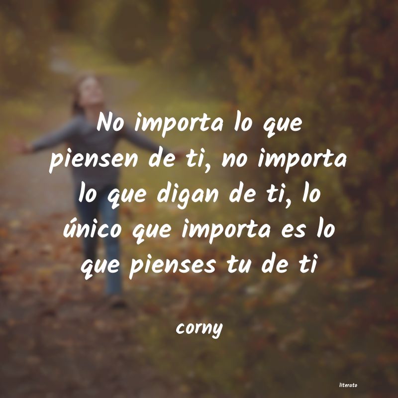 Frases de corny