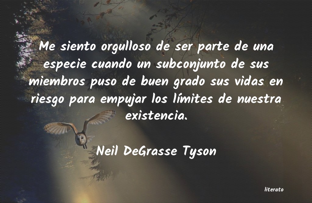 Frases de Neil DeGrasse Tyson