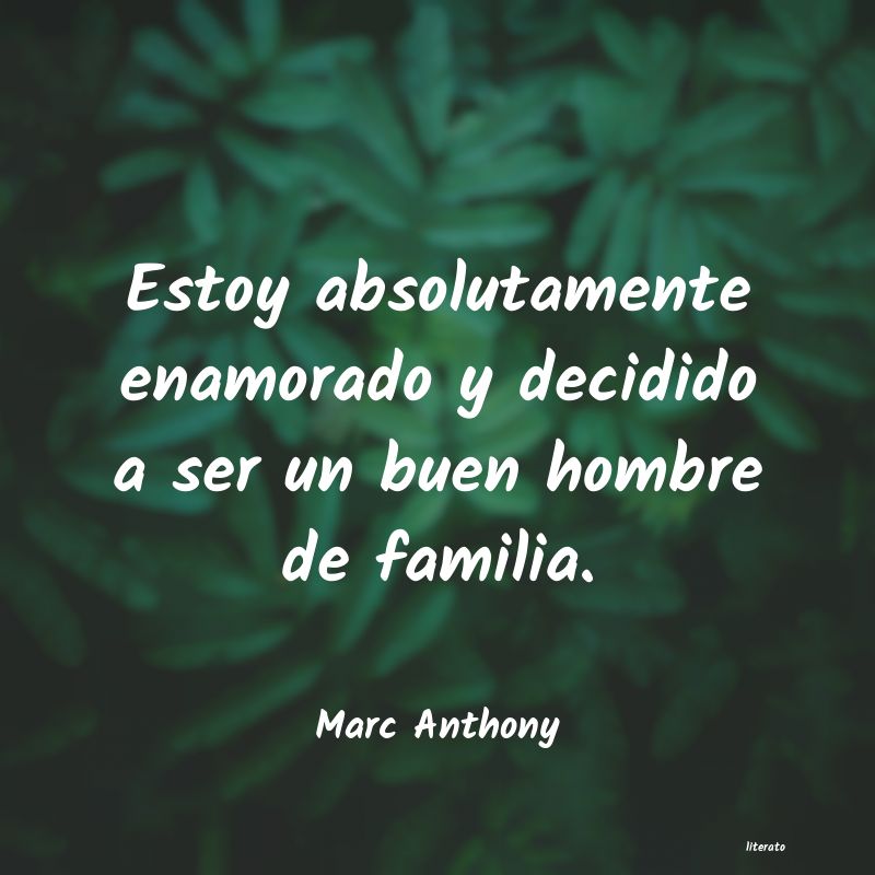 Frases de Marc Anthony