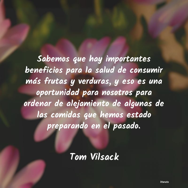 frases de Tom Vilsack