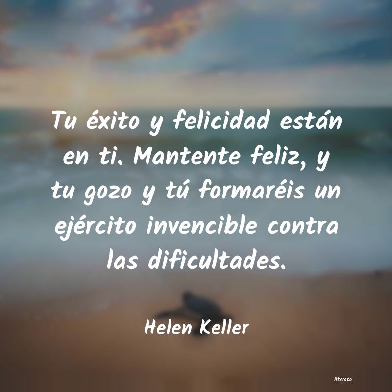 frases de Helen Keller
