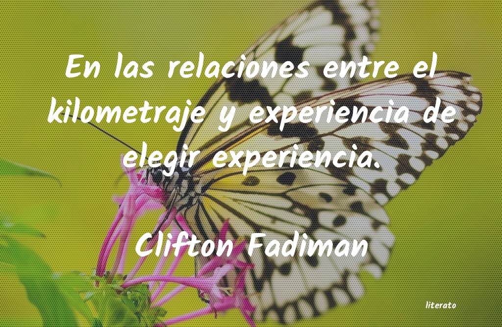frases de Clifton Fadiman