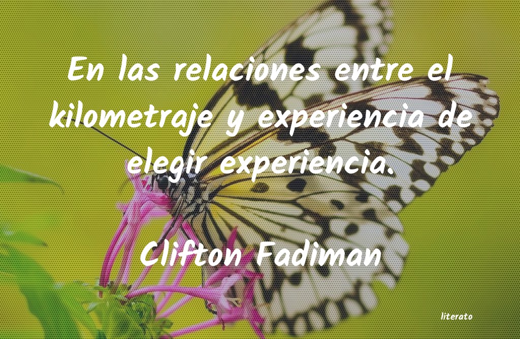 Frases de Clifton Fadiman