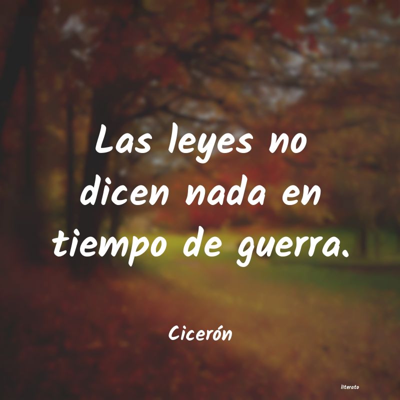 frases de CicerÃ³n