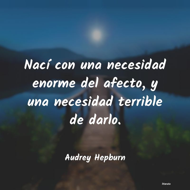 Frases de Audrey Hepburn