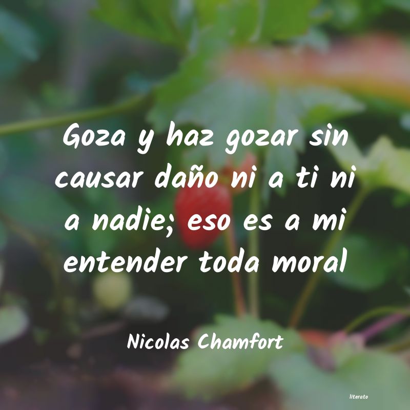 Frases de Nicolas Chamfort