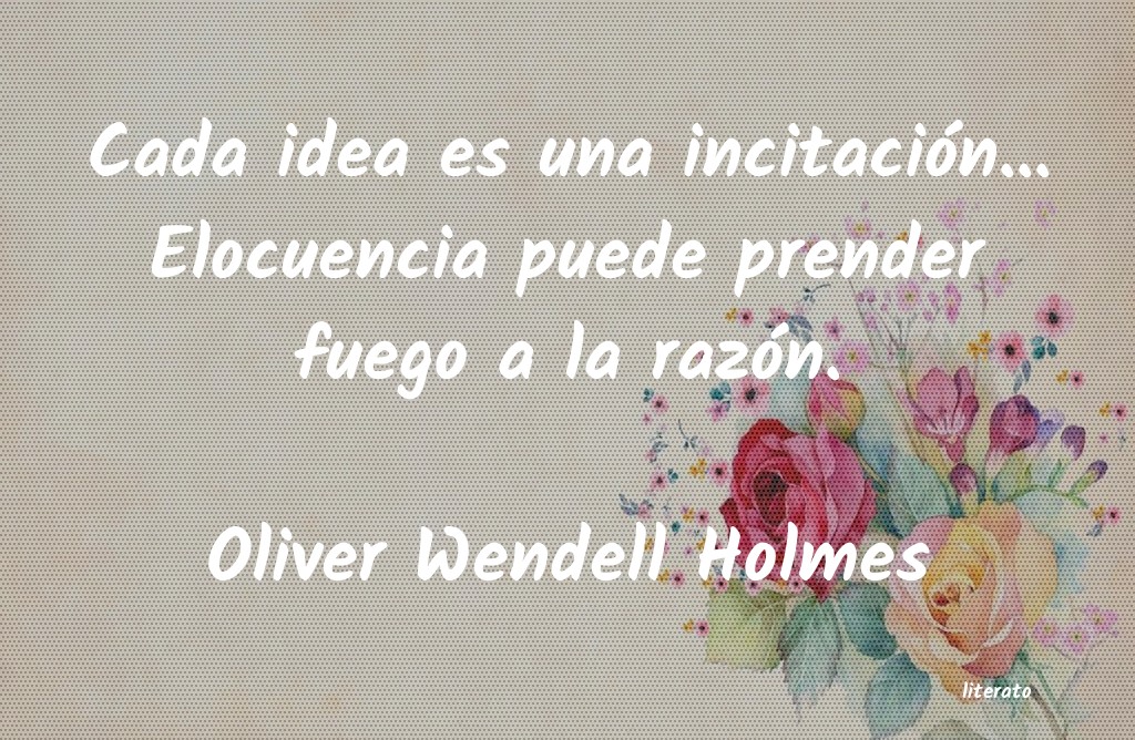 frases de Oliver Wendell Holmes