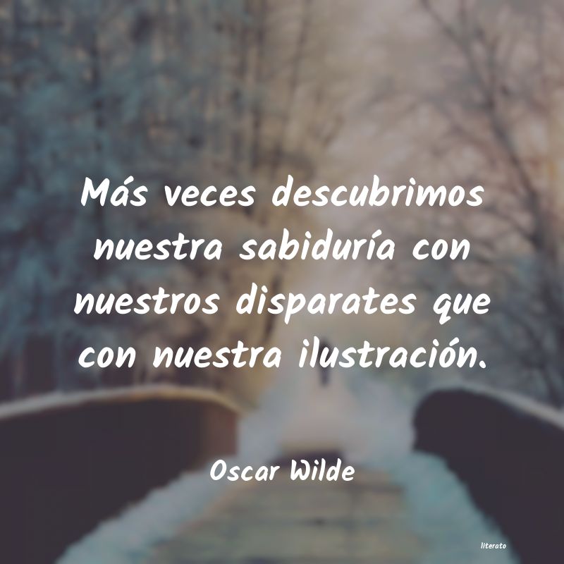 Frases de Oscar Wilde