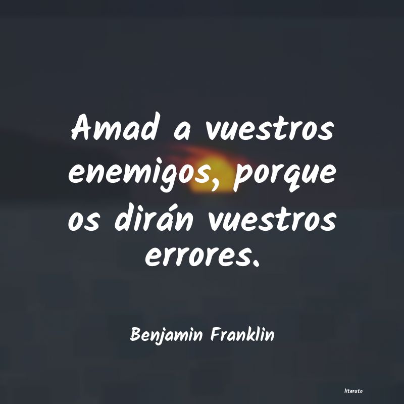 frases de Benjamin Franklin